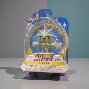 Jakks Pacific Sonic the Hedgehog Silver 2.5" Action Figure